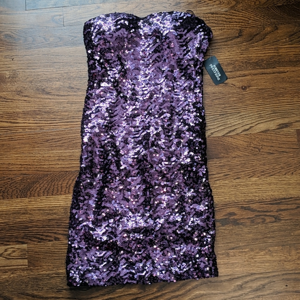 Purple Sequin dress